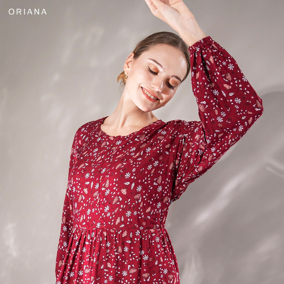 Oriana Homewear Longdress Lashira Evalia Series