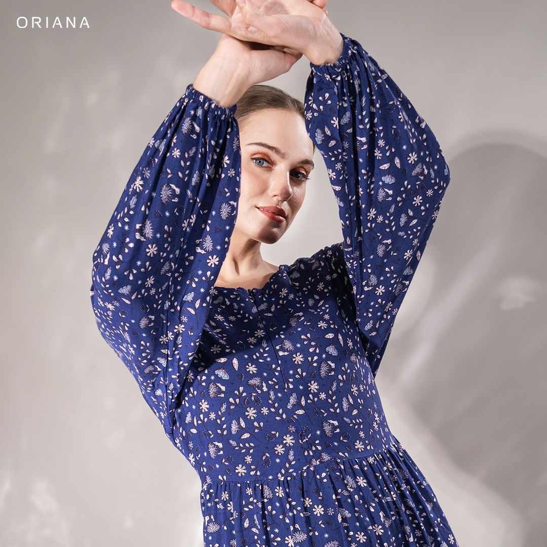 Oriana Homewear Longdress Lashira Evalia Series