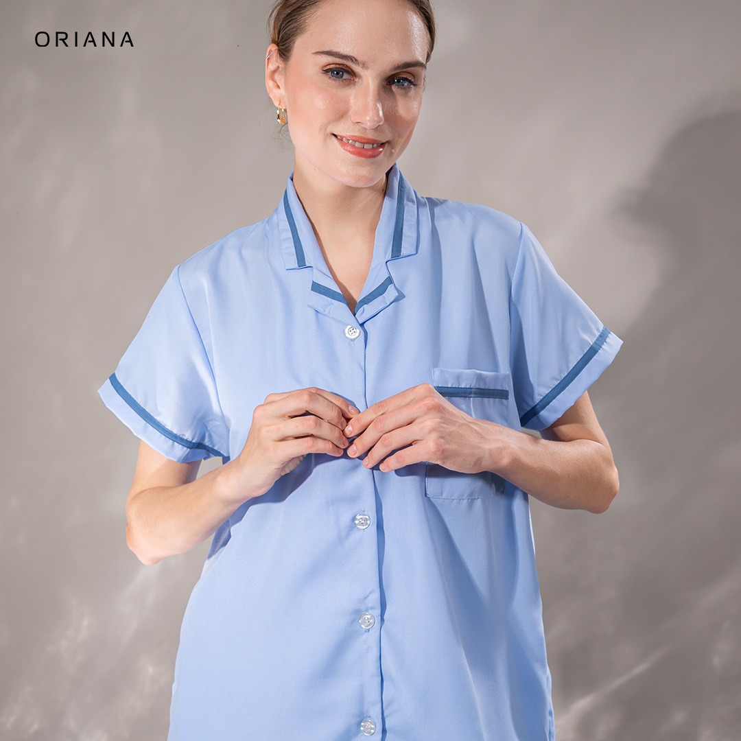 Oriana Sleepwear Piyama Set Poly Bamboo Danisa Series