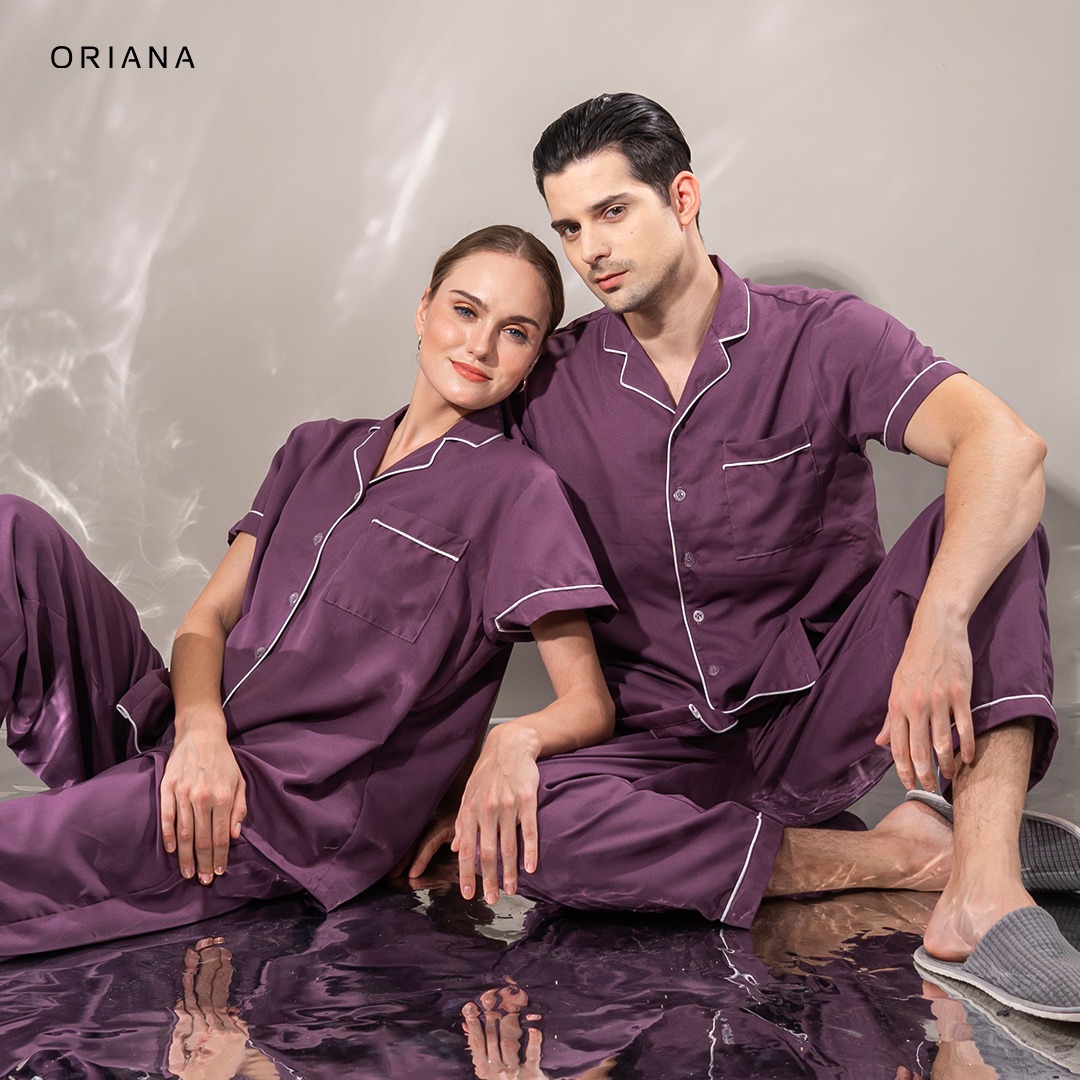 Oriana Sleepwear Piyama Family Set Navya Series