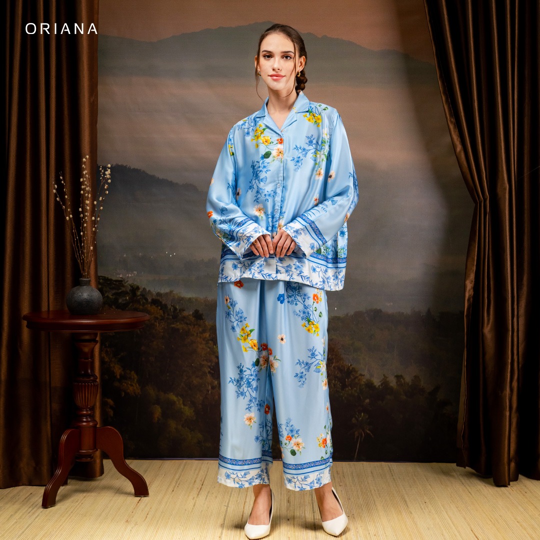 Oriana Sleepwear Piyama Pillow Silk Priscilla Clarisse Series