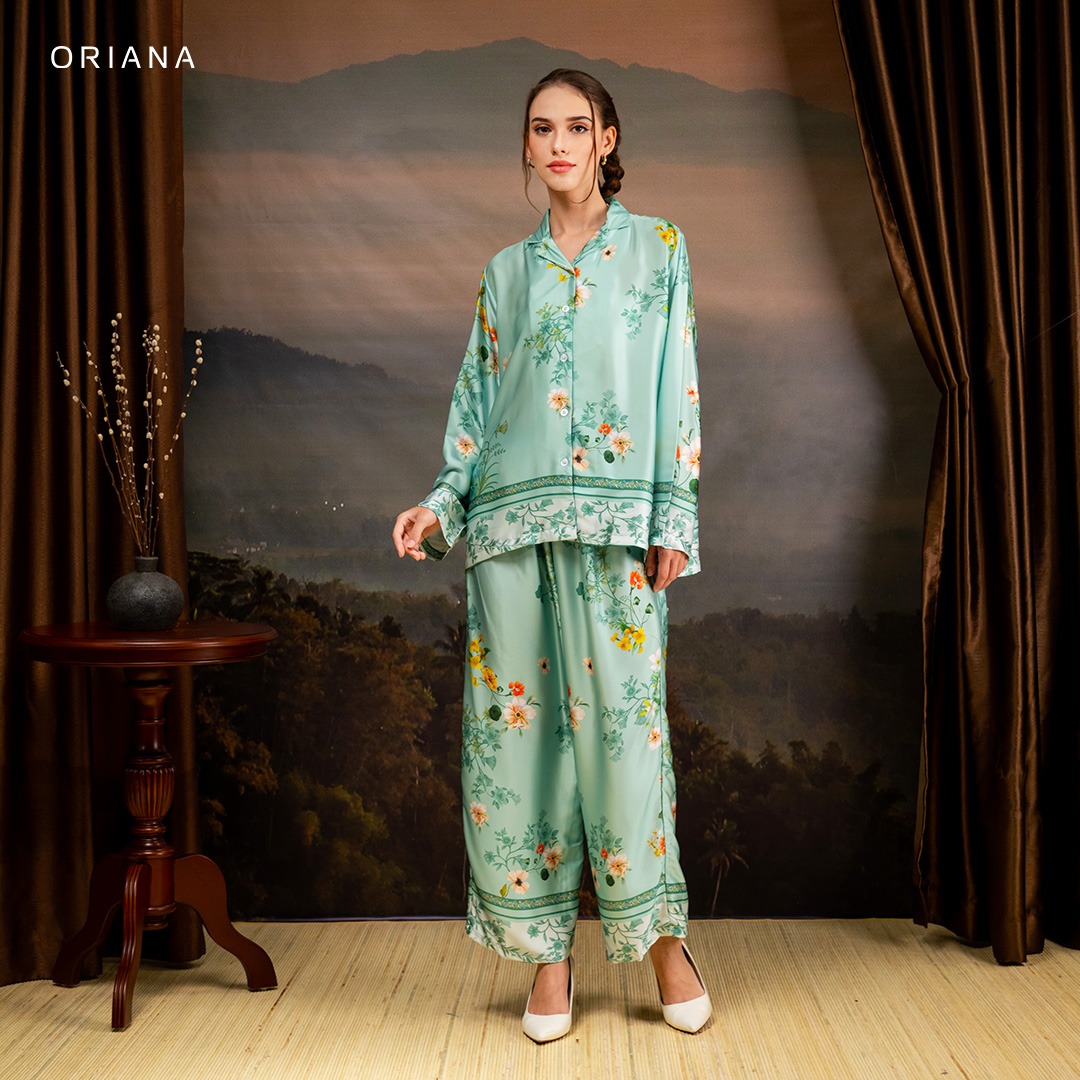 Oriana Sleepwear Piyama Pillow Silk Priscilla Clarisse Series