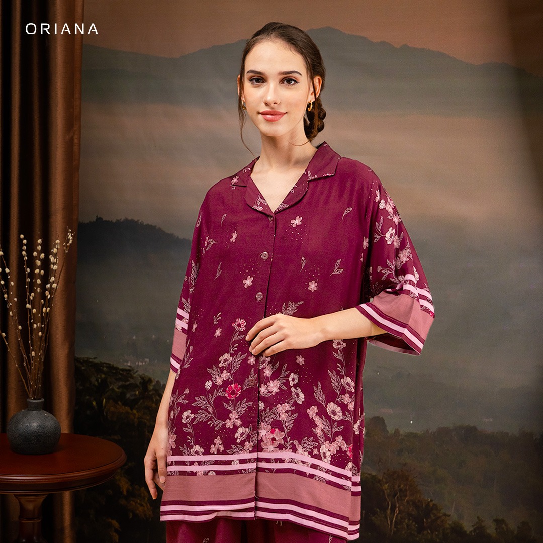 Oriana Sleepwear Piyama Long Sleeve Myta Verity Series