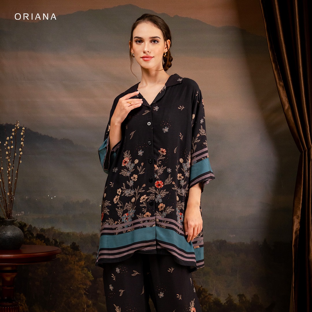 Oriana Sleepwear Piyama Long Sleeve Myta Verity Series
