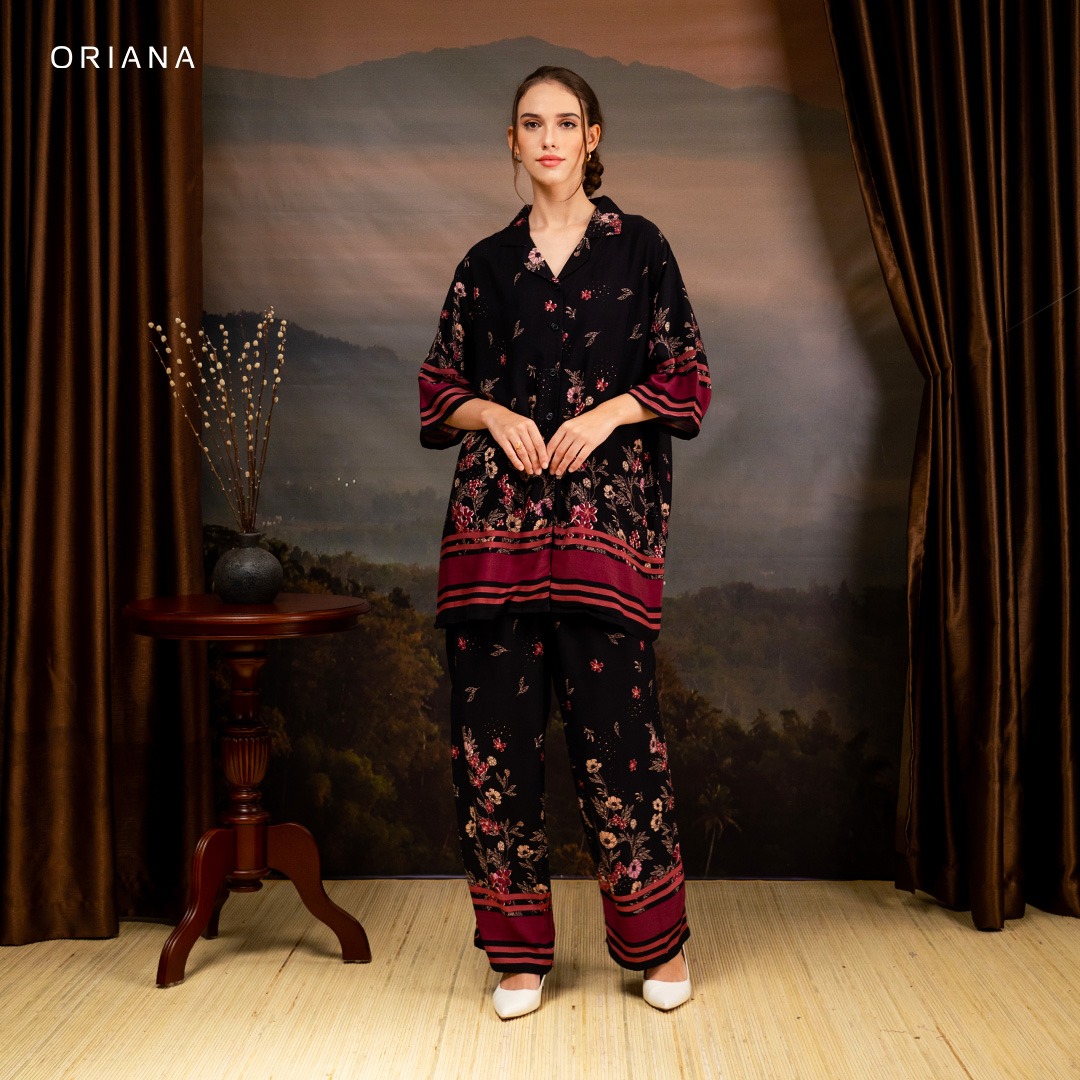 Oriana Sleepwear Piyama Long Sleeve Myta Verity Series