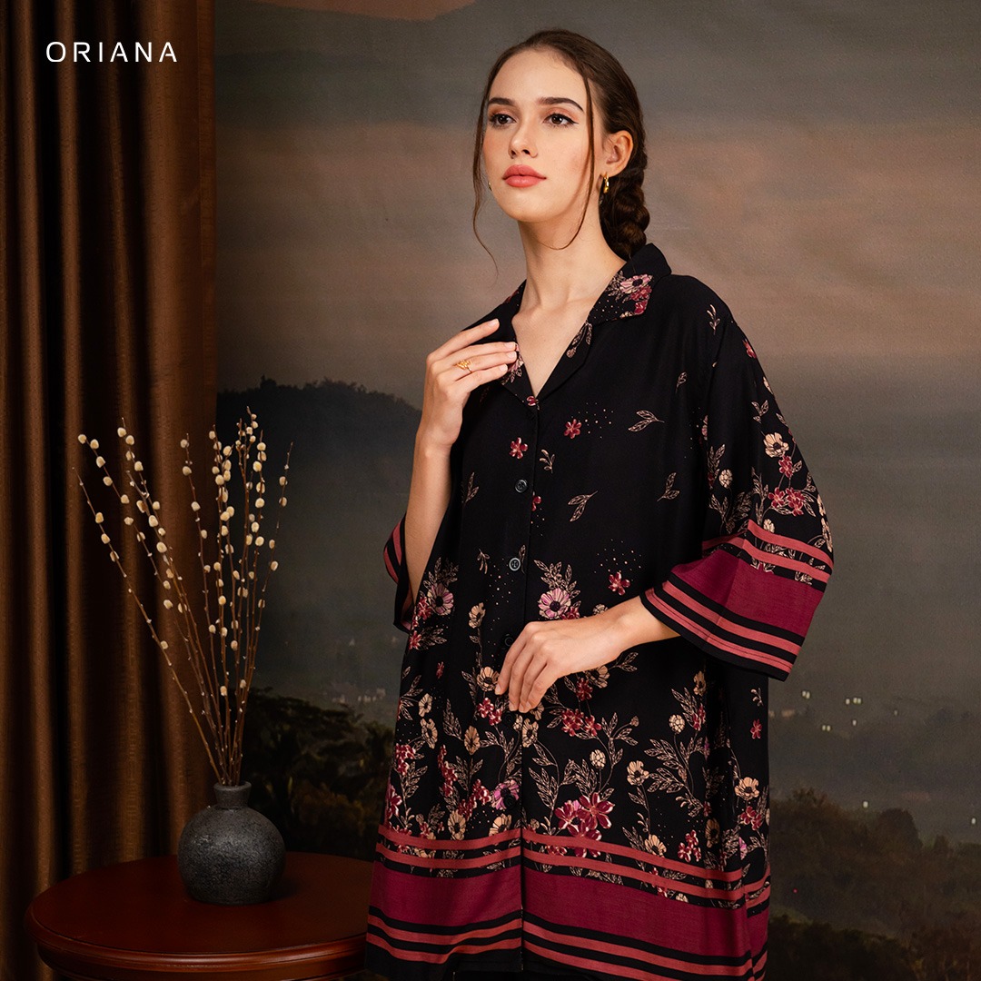 Oriana Sleepwear Piyama Long Sleeve Myta Verity Series
