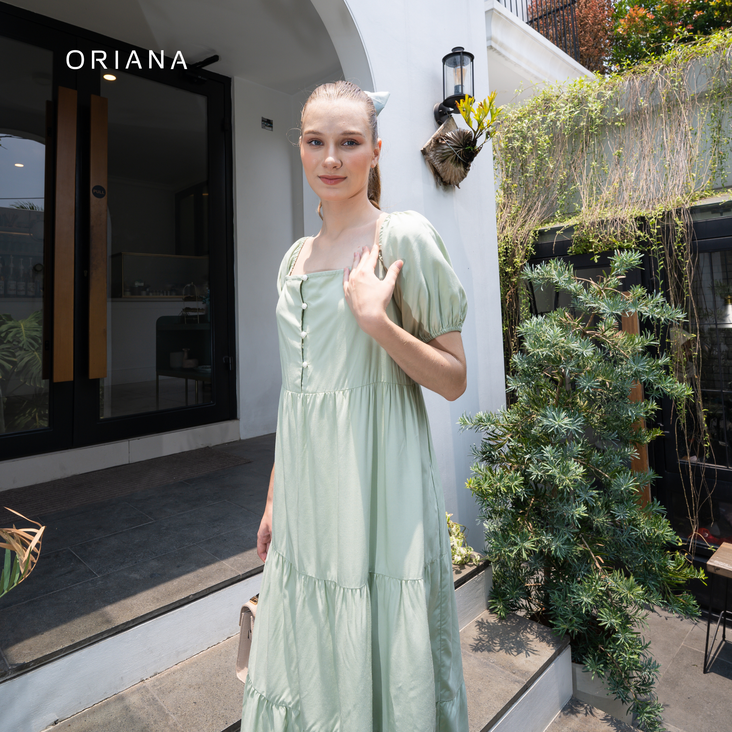 Oriana Homewear Maxi Dress Daster Celine Series