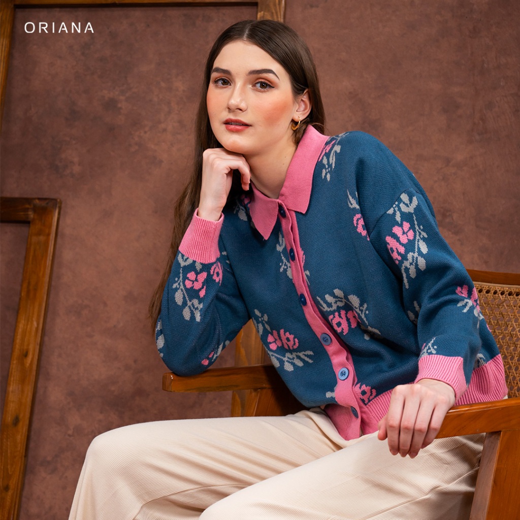 Oriana Dailywear Cardigan Knit Rajut Premium Kalea Allsize
