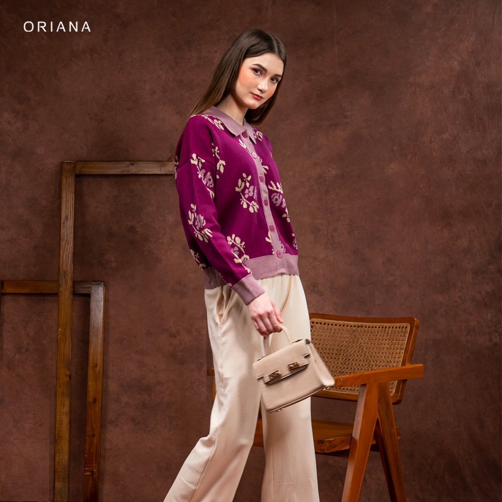 Oriana Dailywear Cardigan Knit Rajut Premium Kalea Allsize