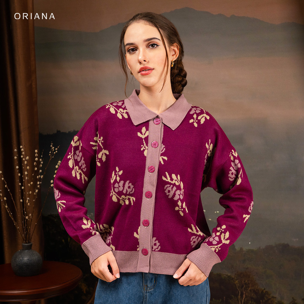 Oriana Dailywear Cardigan Knit Rajut Premium Kalea Allsize