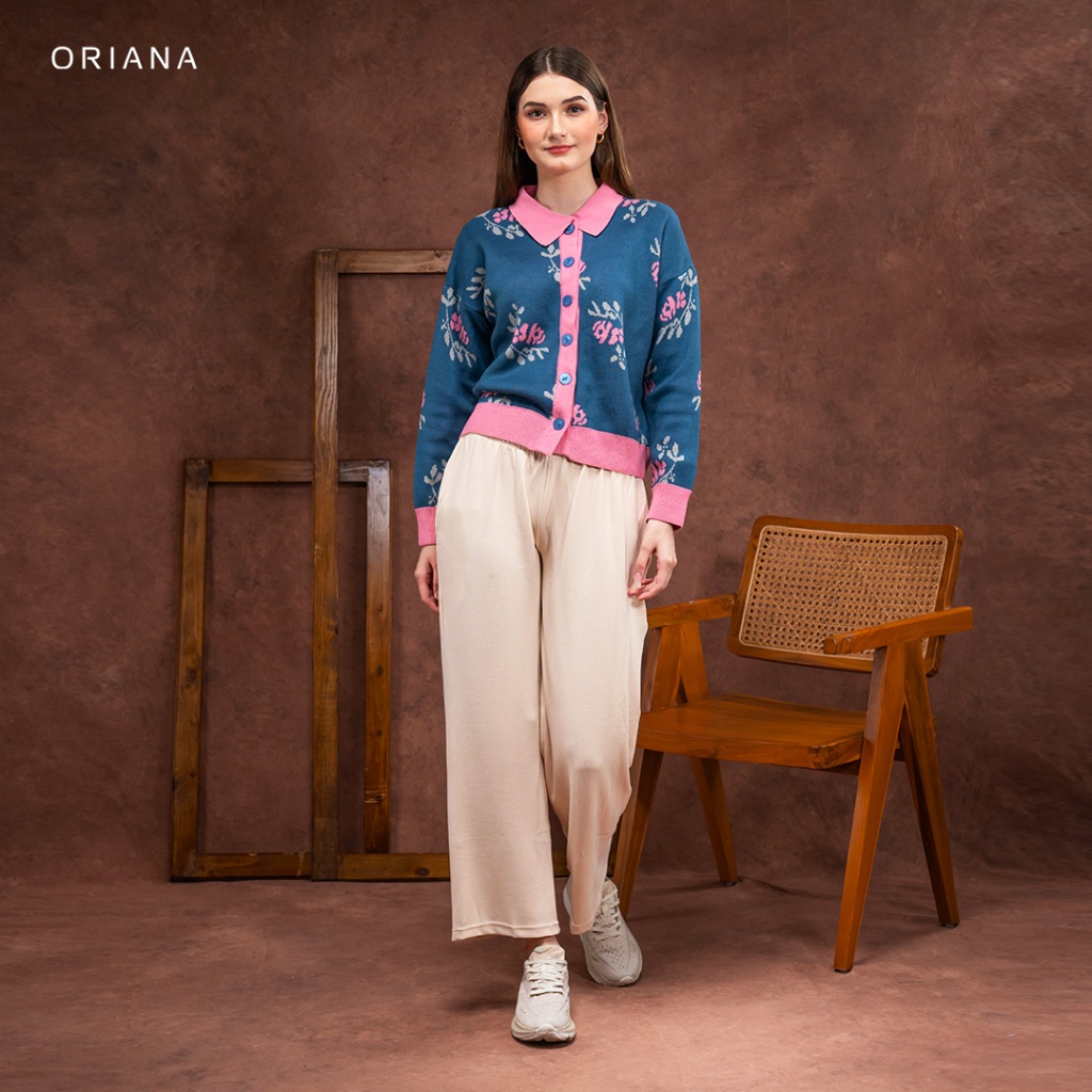 Oriana Dailywear Cardigan Knit Rajut Premium Kalea Allsize