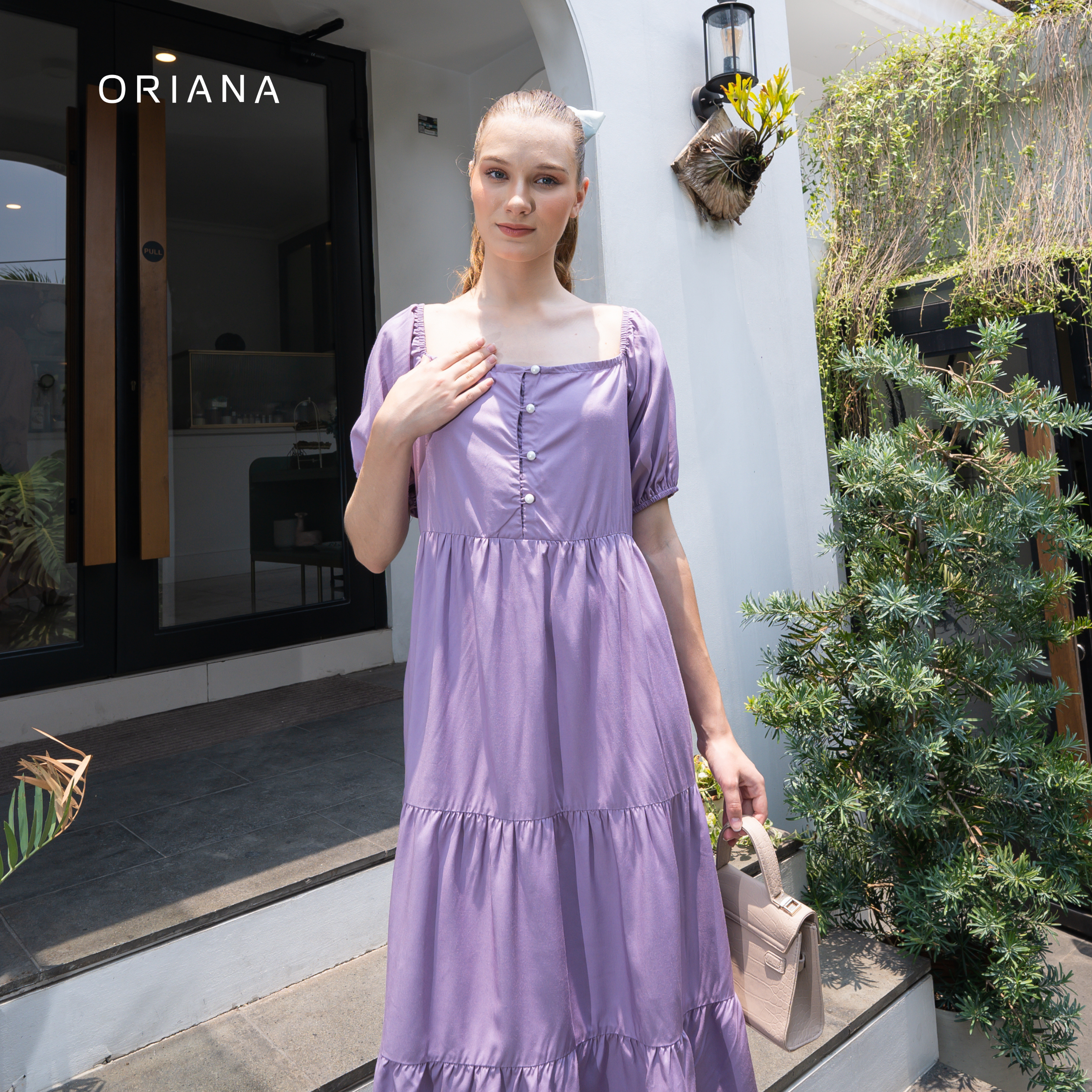 Oriana Homewear Maxi Dress Daster Celine Series