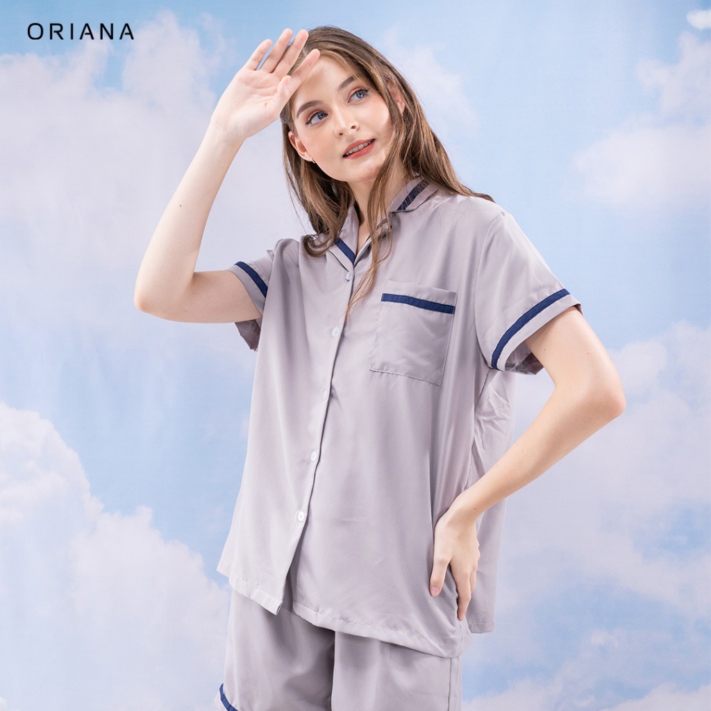 Oriana Sleepwear Piyama Set Poly Bamboo Danisa Series