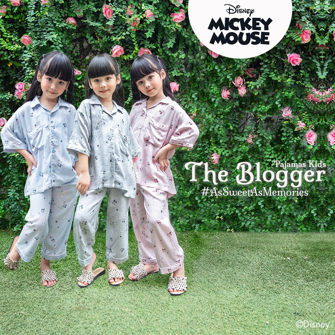 Oriana Sleepwear Pajamas Kids Mickey Mouse The Blogger Series