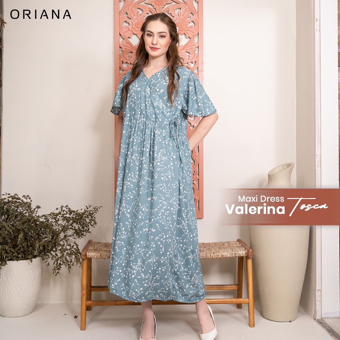 Oriana Homewear Maxi Dress Daster Busui Panjang DSAI Valerina Series