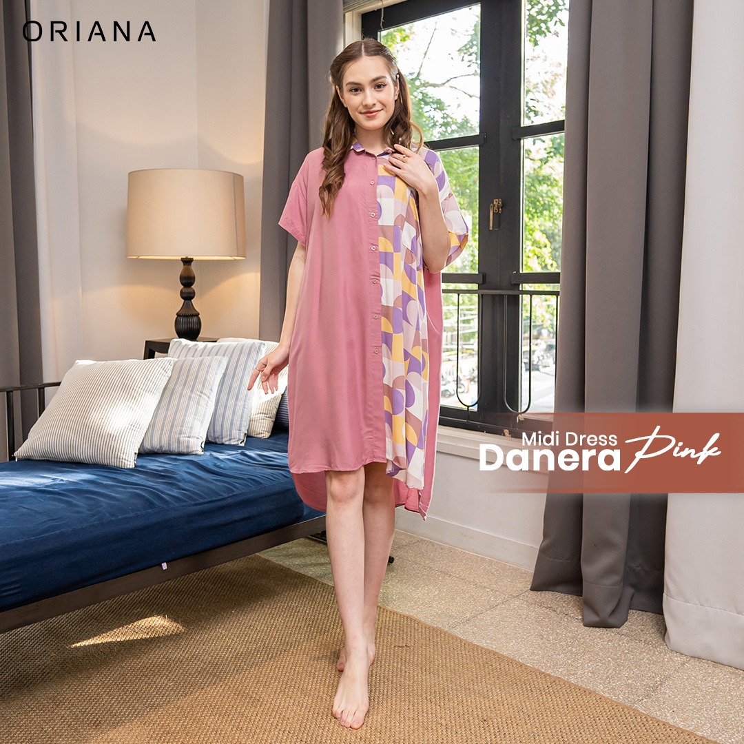 Oriana Homewear Midi Dress Danera Series