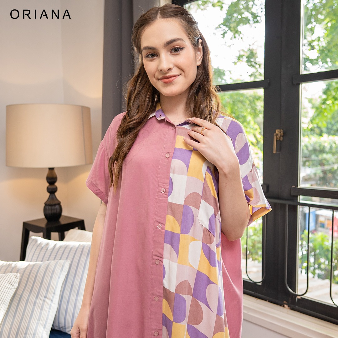 Oriana Homewear Midi Dress Danera Series