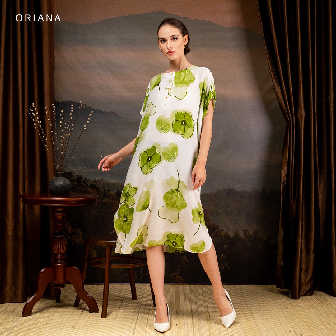 Oriana Homewear Daster Pendek Busui Kaftan Lyan Series