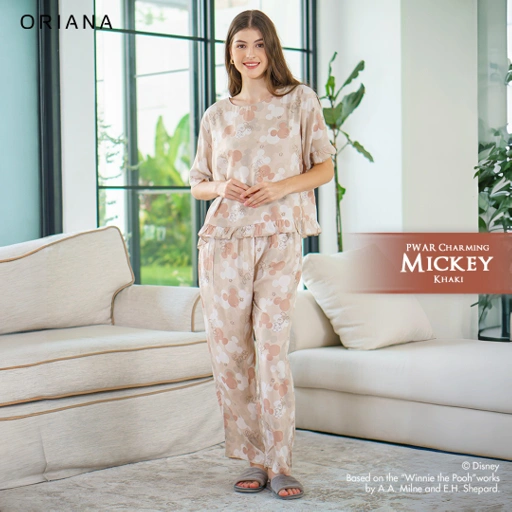 Image of Oriana Sleepwear Pajamas DSRF Mickey Mouse Charming Mickey Series
