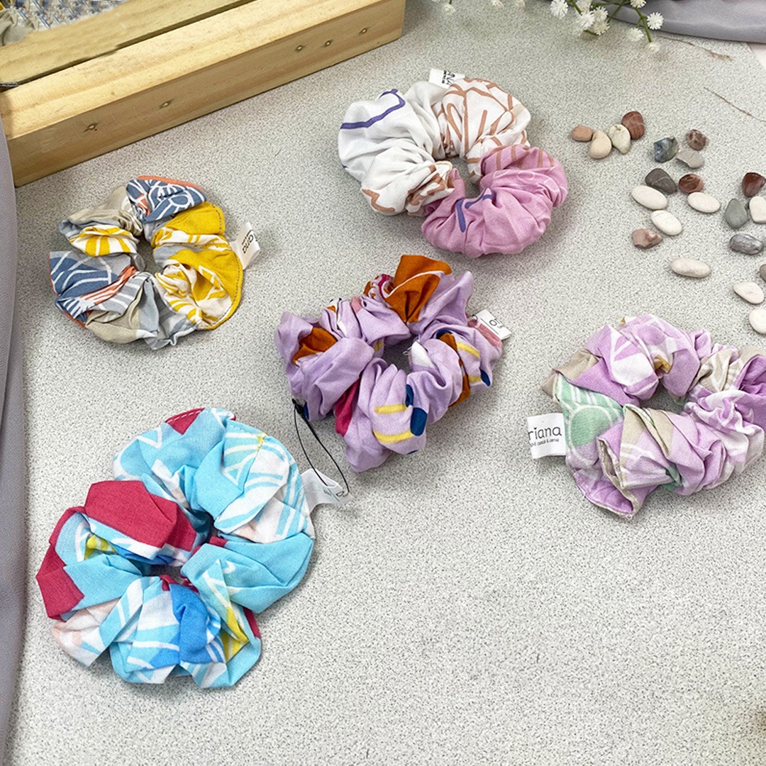 [Khusus Membership] Oriana Scrunchie / Ikat Rambut Kekinian