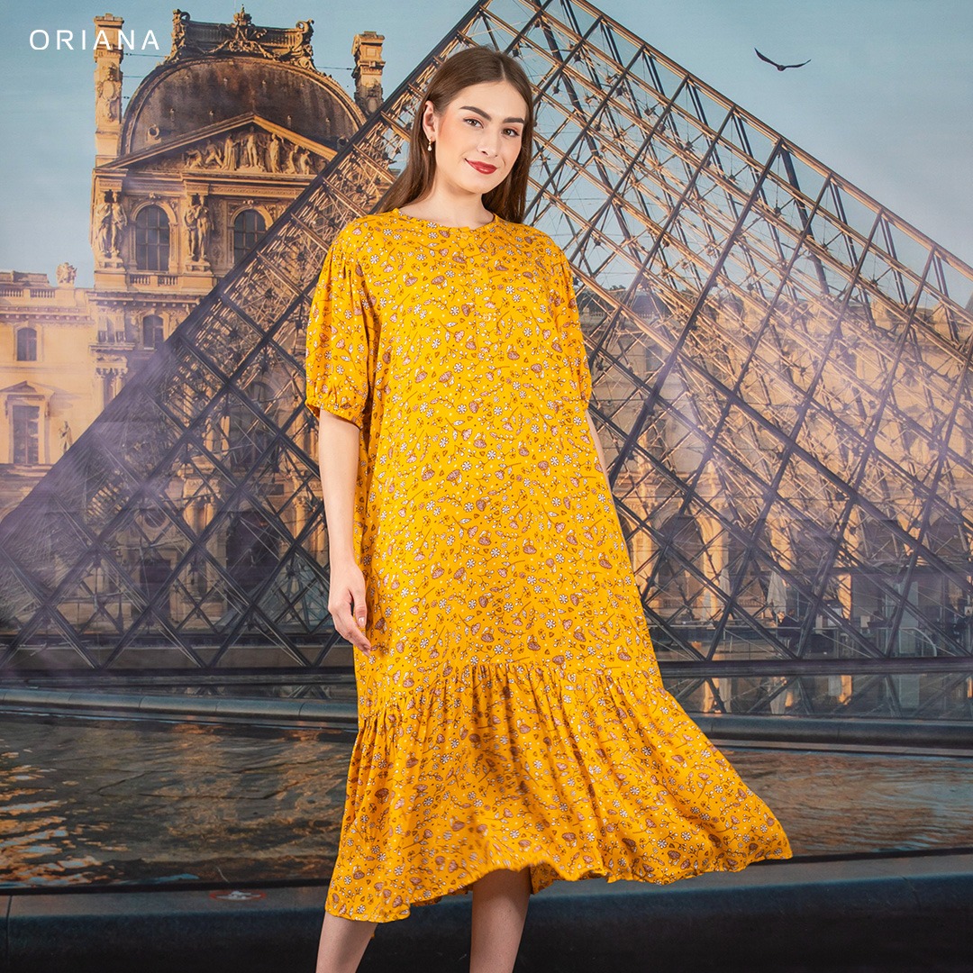 Oriana Homewear Maxi Dress Avanthi Evalia Series