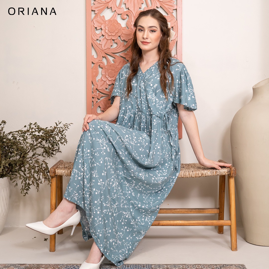 Oriana Homewear Maxi Dress Daster Busui Panjang DSAI Valerina Series