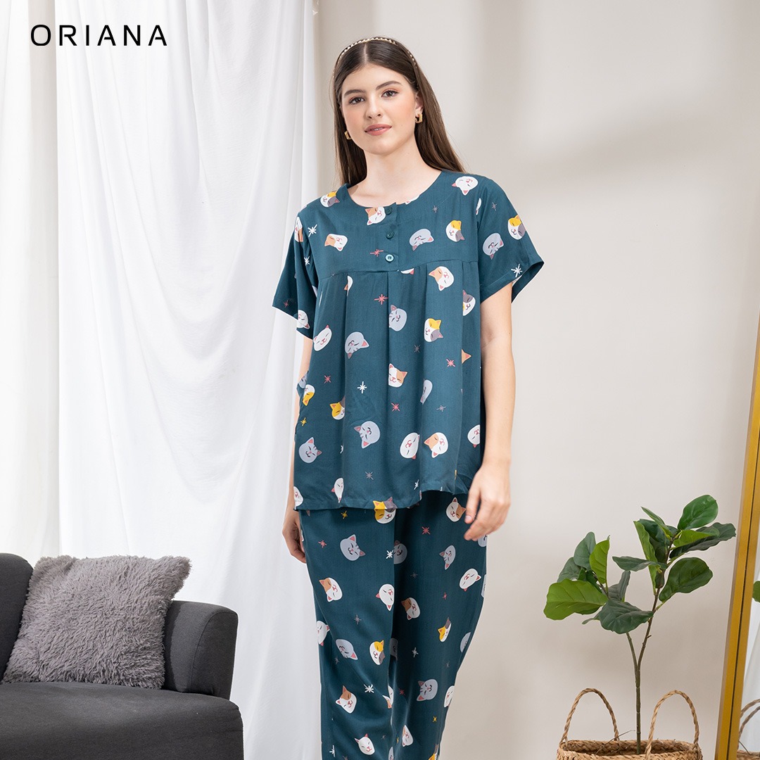 Oriana Sleepwear Piyama Kitty Series