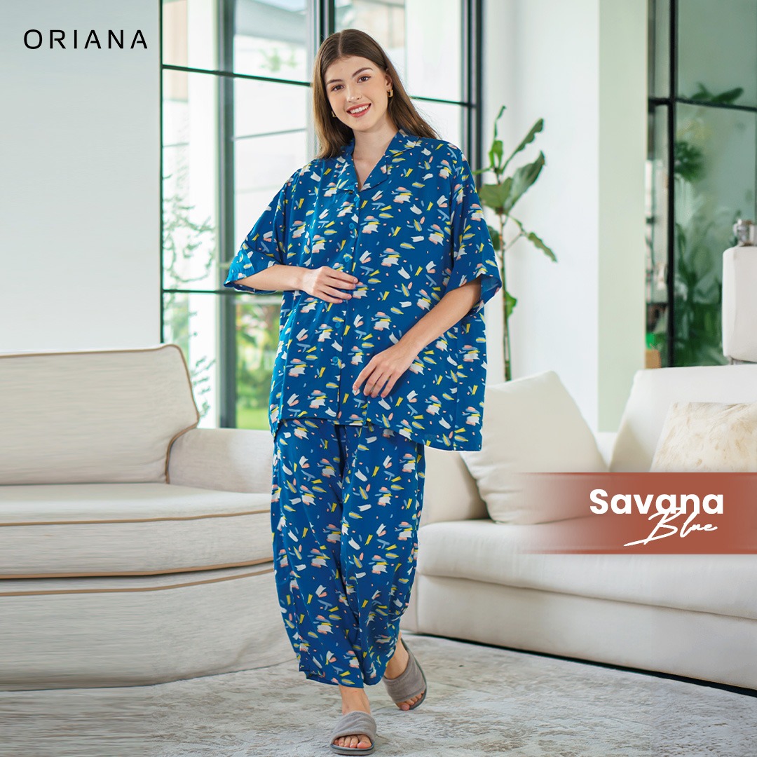 Oriana Sleepwear Piyama Savana Series