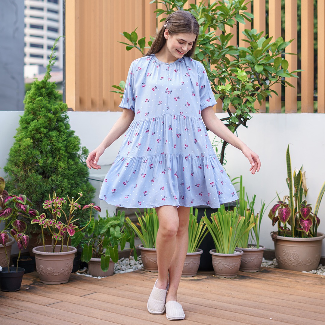 Oriana Homewear Midi Dress Amity Series