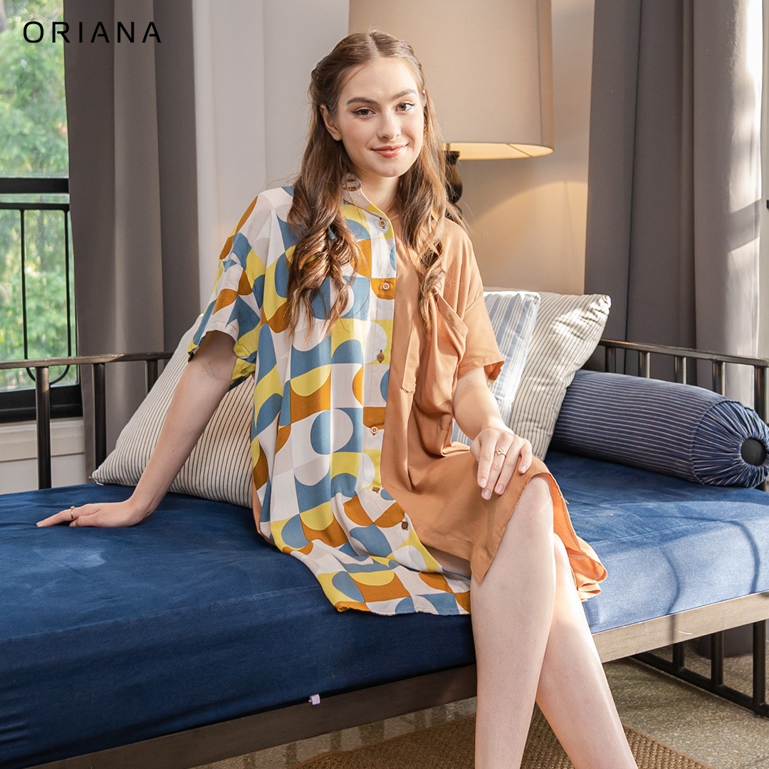 Oriana Homewear Midi Dress Danera Series