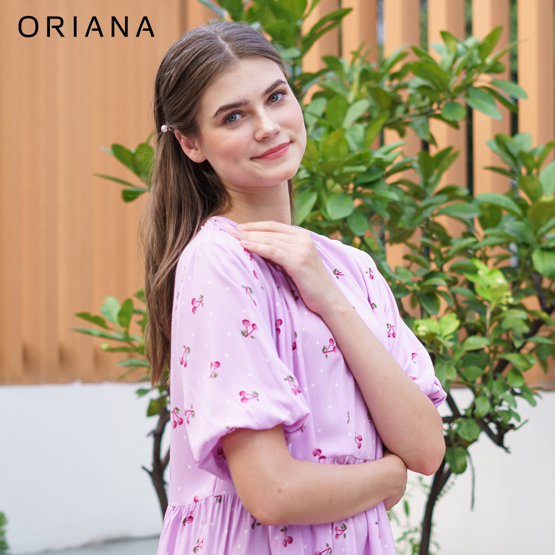 Oriana Homewear Midi Dress Amity Series