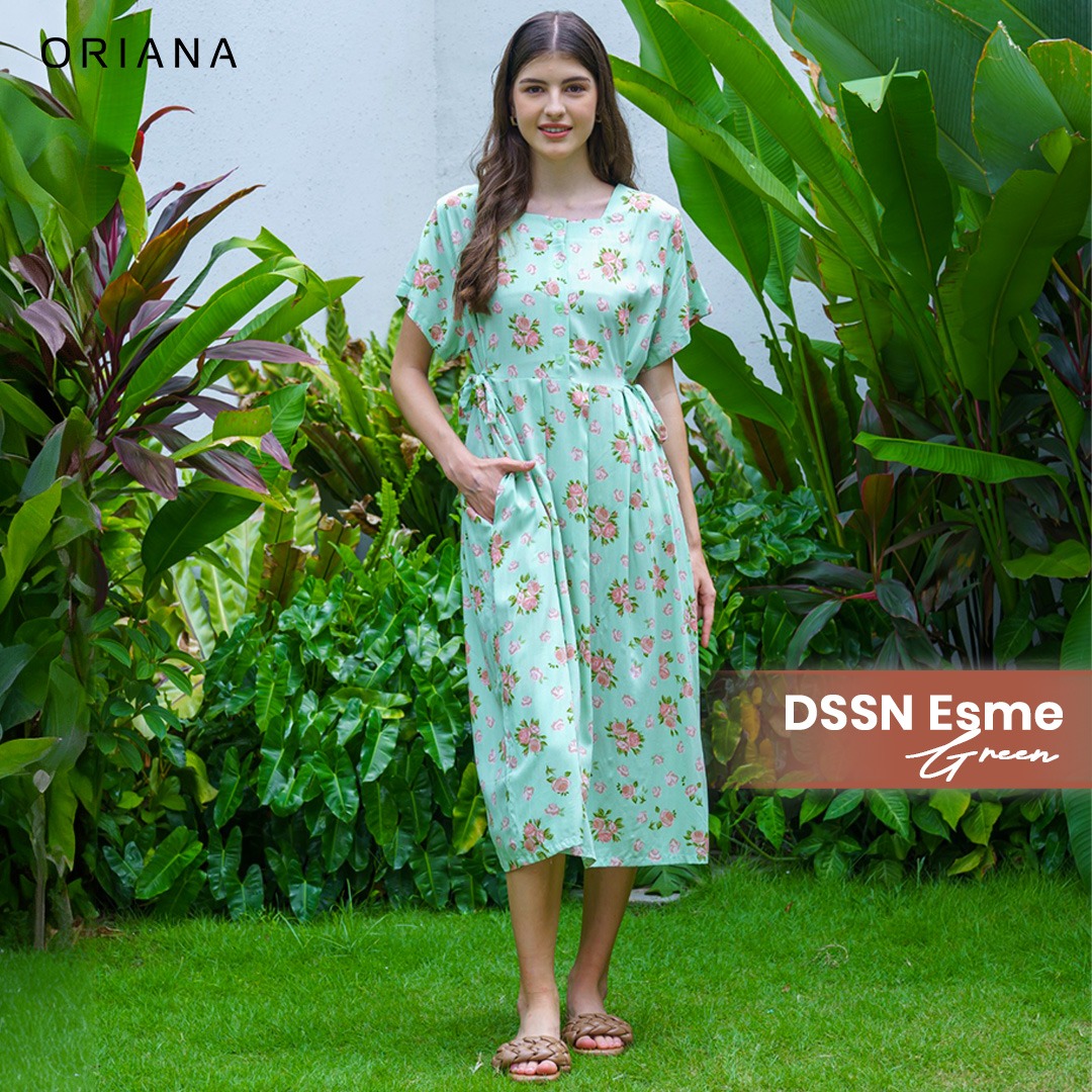 Oriana Homewear Maxi Dress DSSN Esme Series