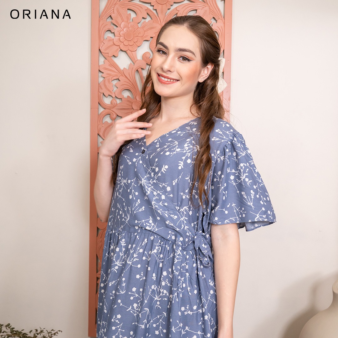 Oriana Homewear Maxi Dress Daster Busui Panjang DSAI Valerina Series