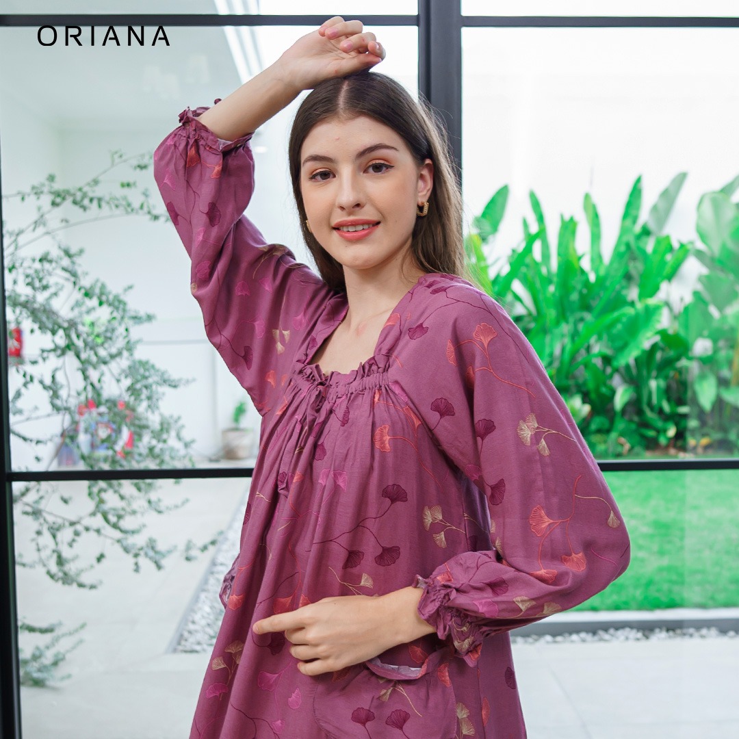 Oriana Homewear Maxi Dress Daster Aneth Series