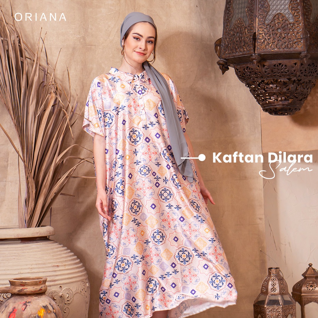 Oriana Dailywear Kaftan Kerah Karina Armani Silk Dilara Allsize