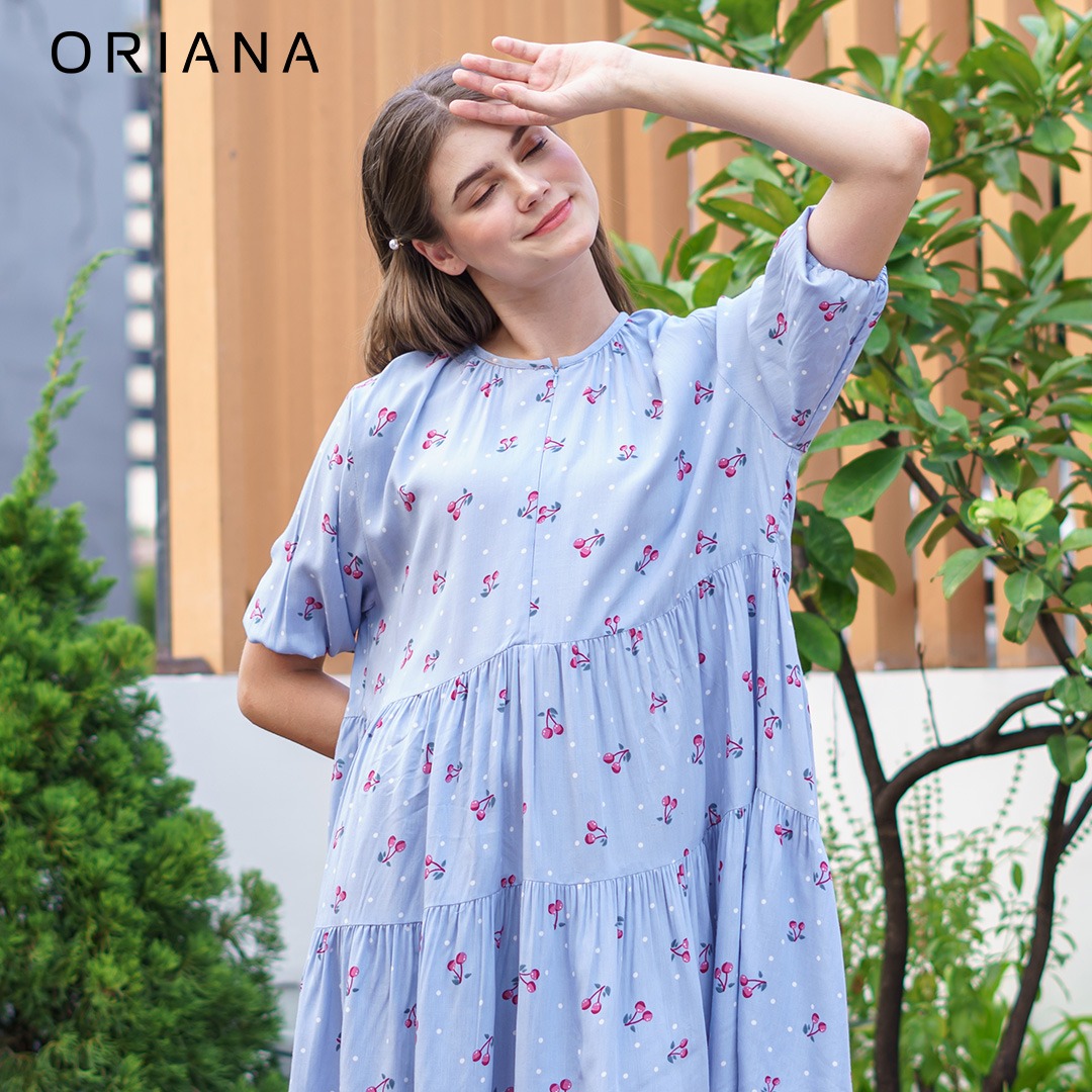 Oriana Homewear Midi Dress Amity Series