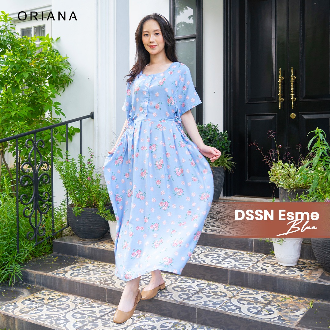 Oriana Homewear Maxi Dress DSSN Esme Series