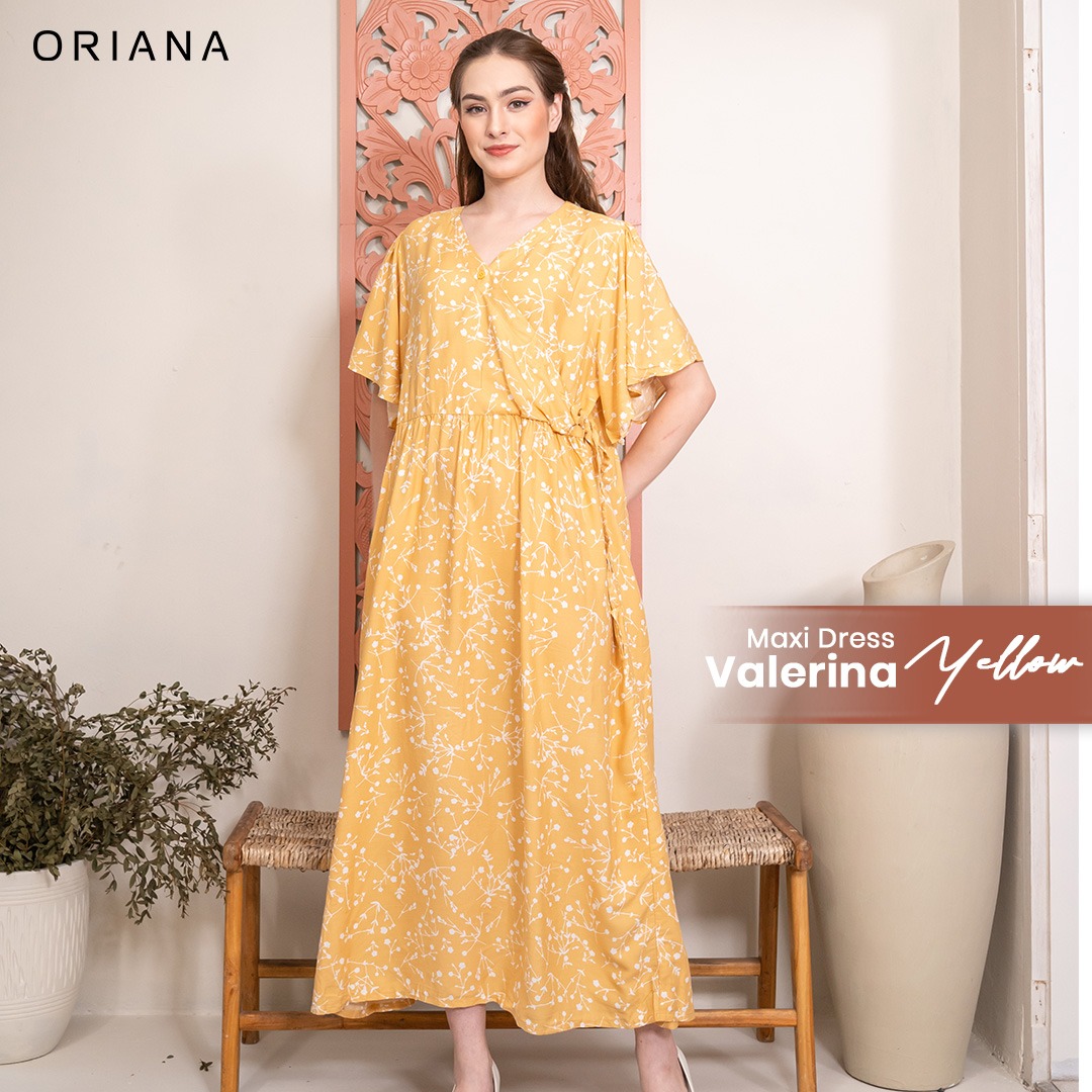 Oriana Homewear Maxi Dress Daster Busui Panjang DSAI Valerina Series