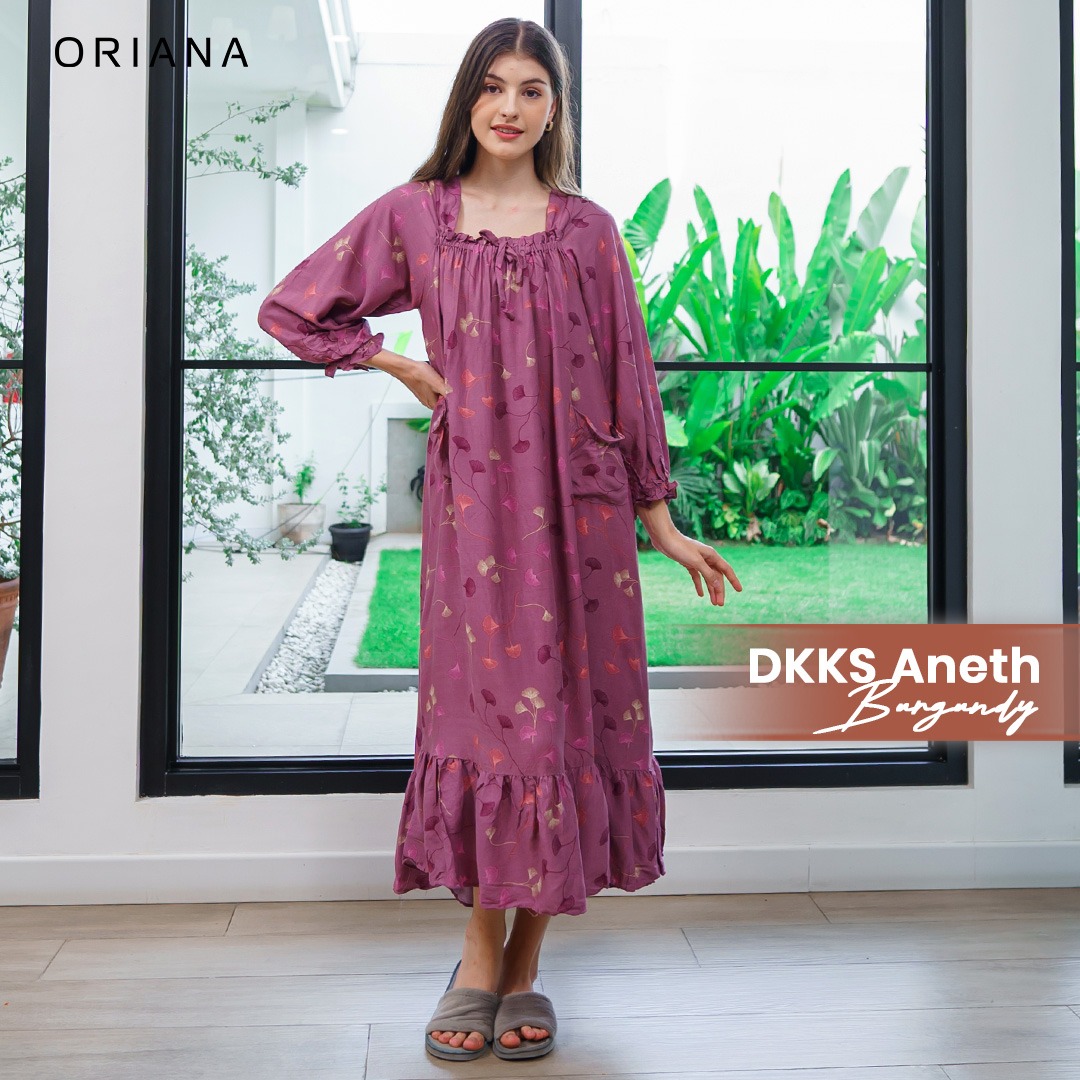 Oriana Homewear Maxi Dress Daster Aneth Series