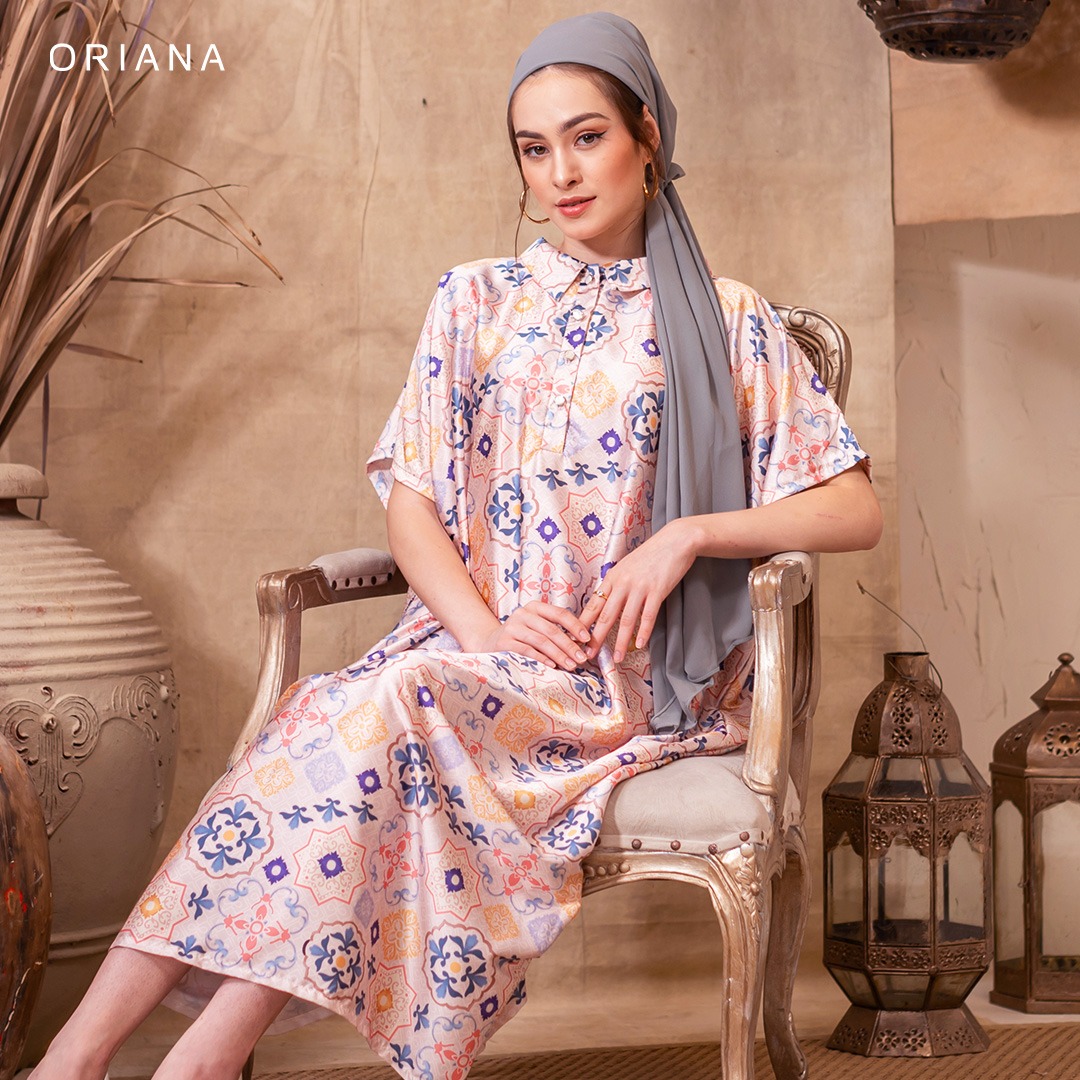 Oriana Dailywear Kaftan Kerah Karina Armani Silk Dilara Allsize