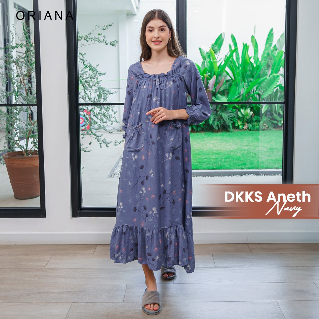 Oriana Homewear Maxi Dress Daster Aneth Series