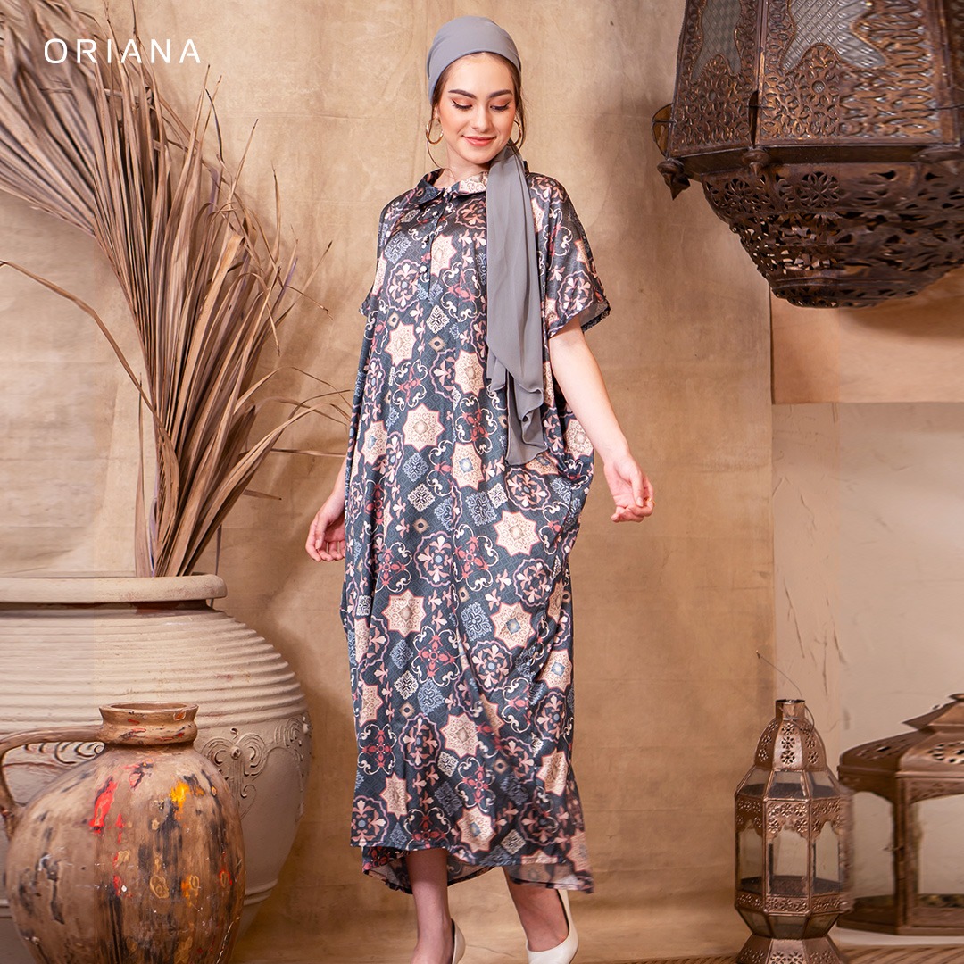 Oriana Dailywear Kaftan Kerah Karina Armani Silk Dilara Allsize