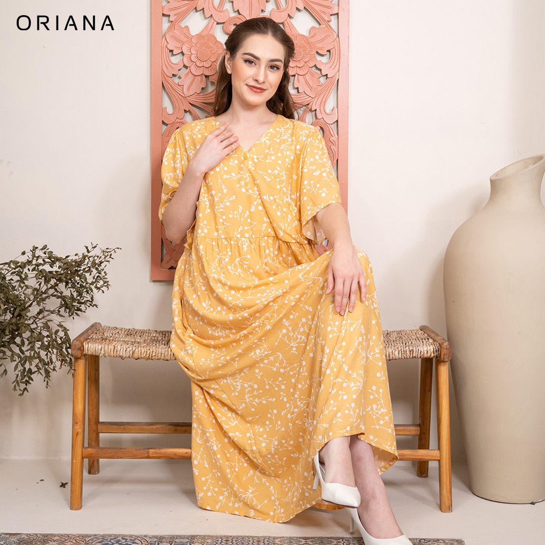 Oriana Homewear Maxi Dress Daster Busui Panjang DSAI Valerina Series