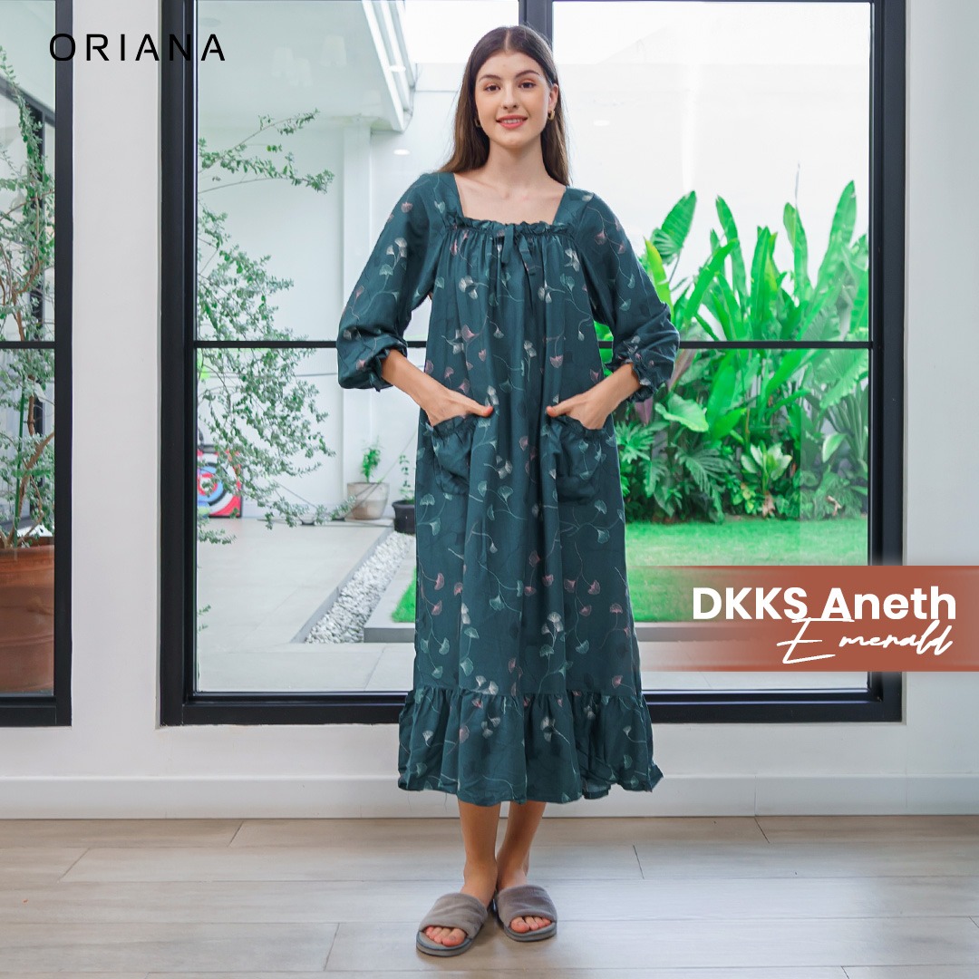 Oriana Homewear Maxi Dress Daster Aneth Series