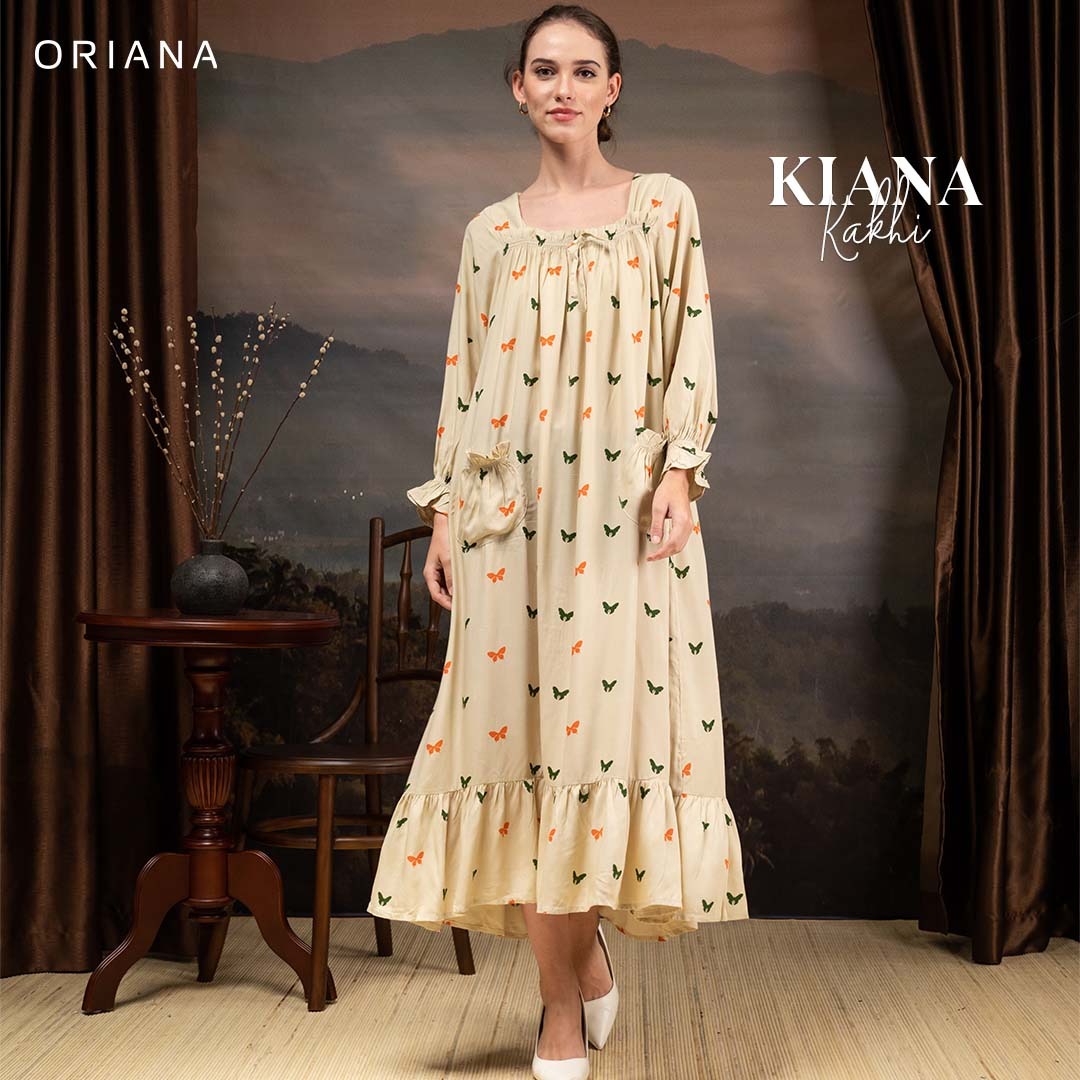 Oriana Homewear Maxi Dress Daster Busui DKKS Kiana Series