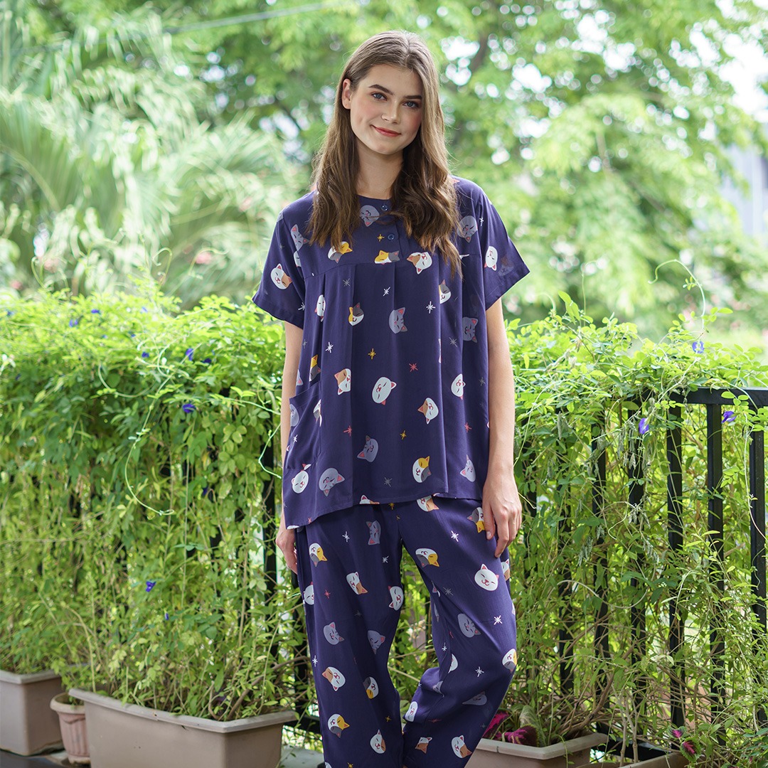 Oriana Sleepwear Piyama Kitty Series