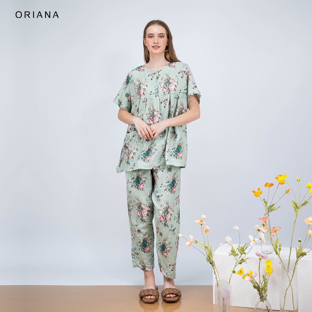 Oriana Sleepwear Piyama Rustic Series