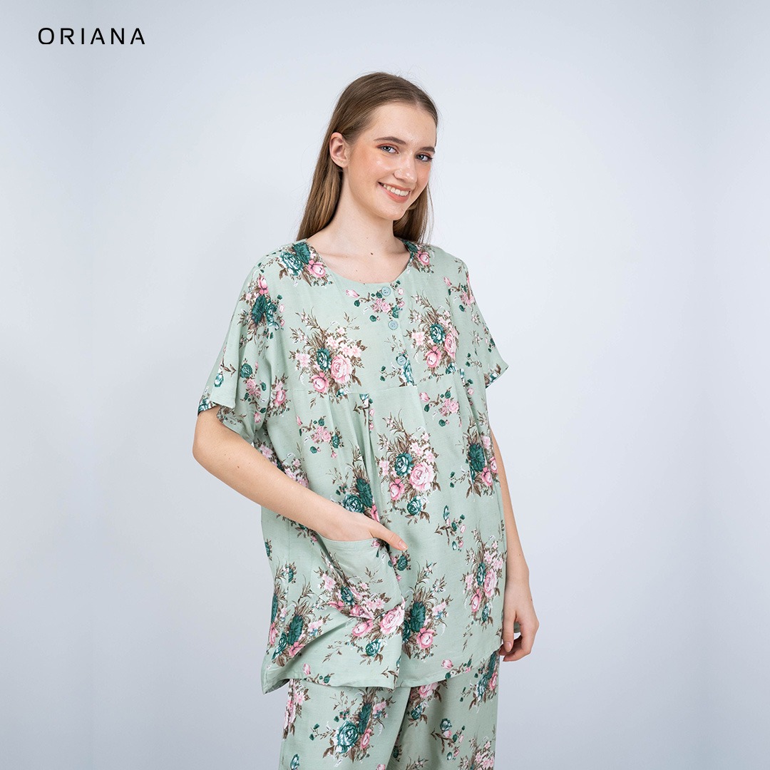 Oriana Sleepwear Piyama Rustic Series