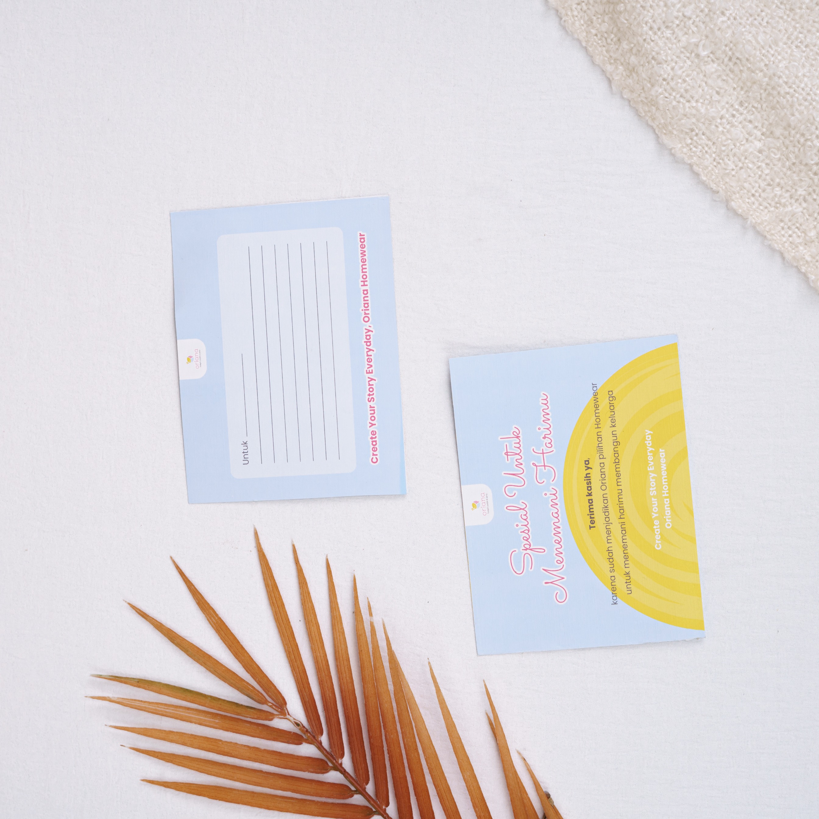 ORIANA GREETING CARD
