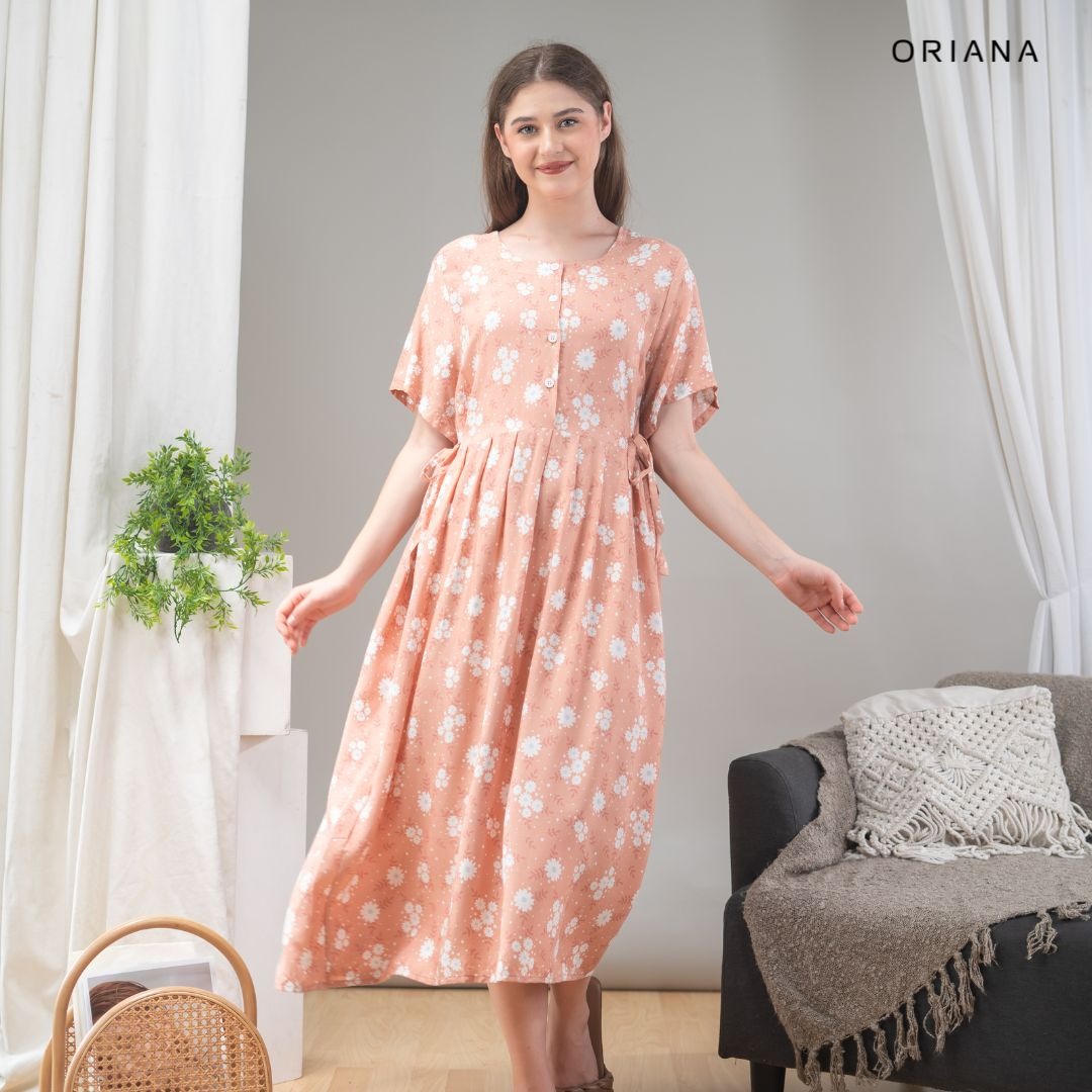 Oriana Homewear Maxi Dress Daster Busui Cayya Ilyana Series